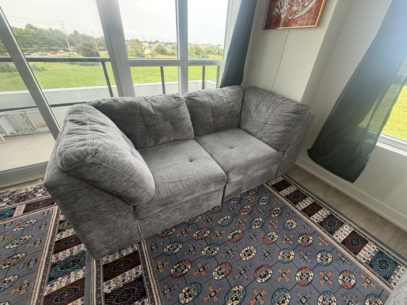 Grey Sectional Sofa I bought from Leon's - photo 2