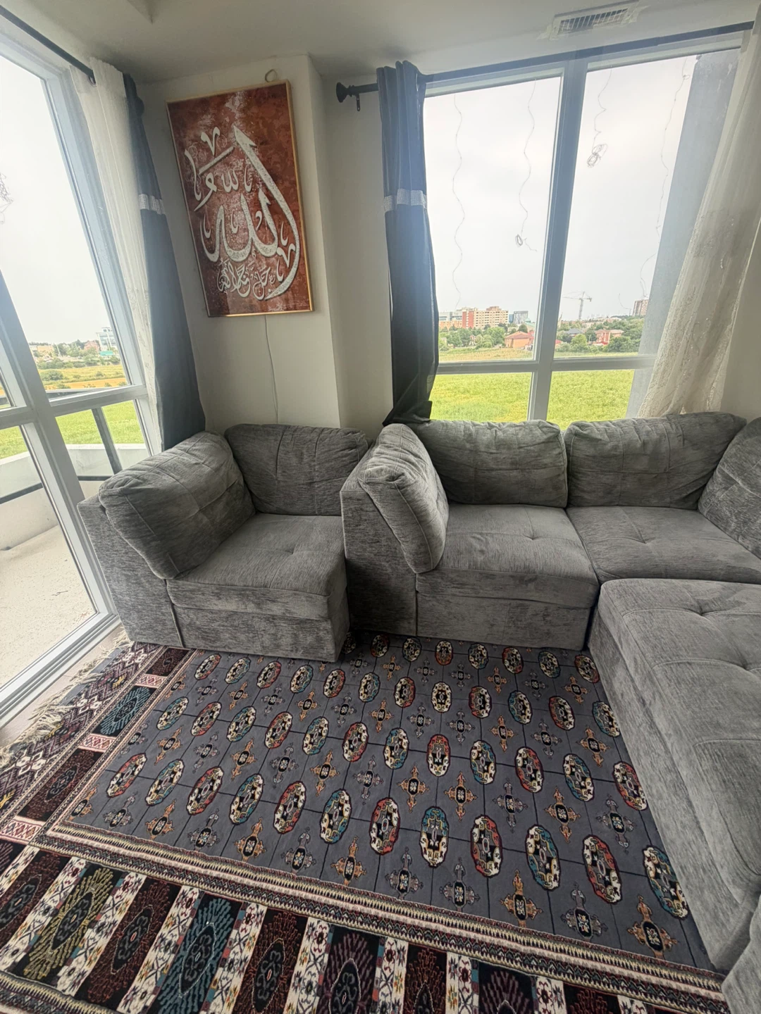 Grey Sectional Sofa I bought from Leon's - photo 5