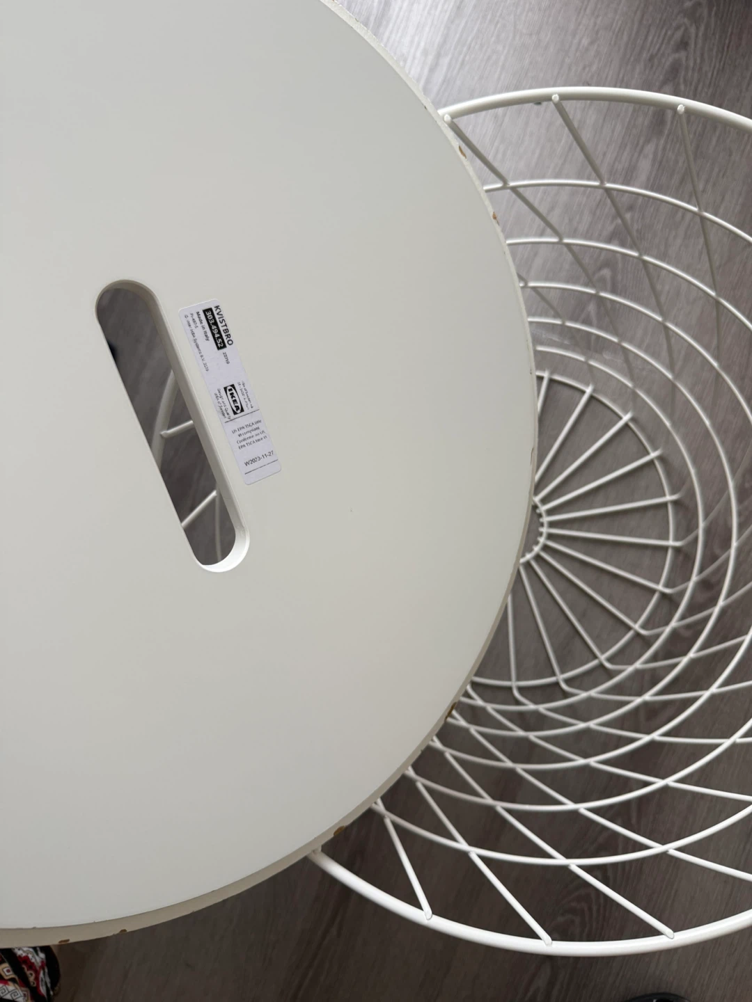 IKEA KVISTBRO Storage Table White - photo 3