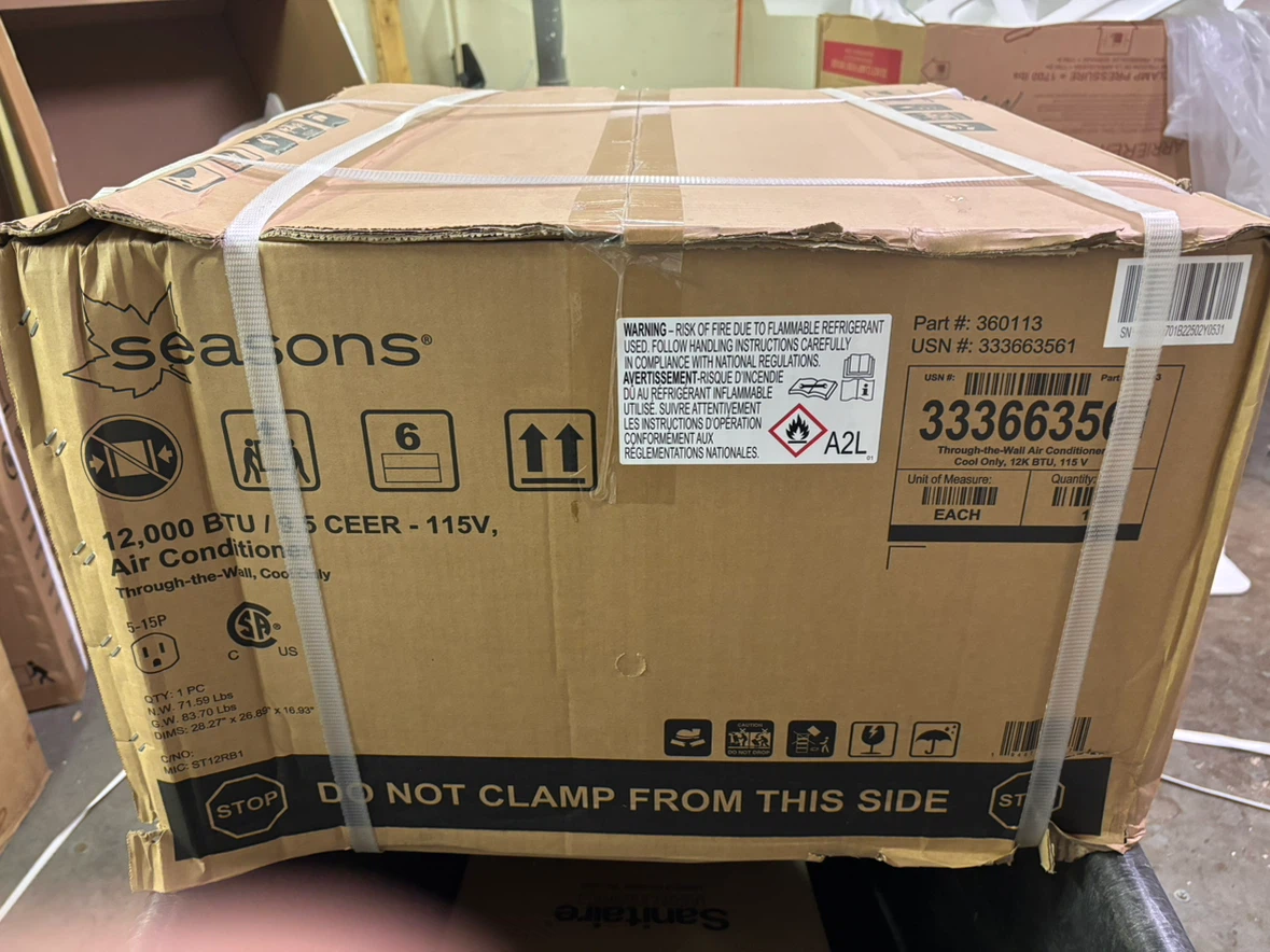 Seasons 12,000 BTU Window Air Conditioner - photo 2
