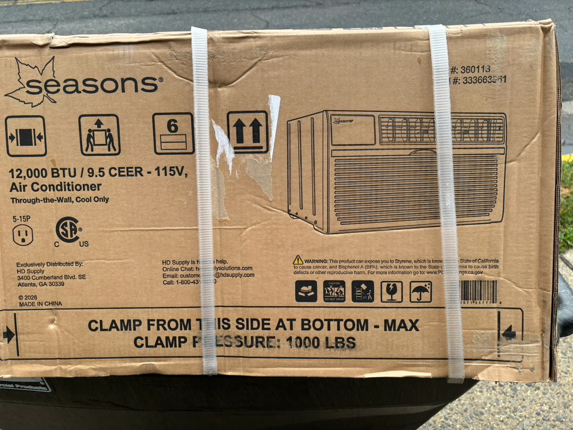 Seasons 12,000 BTU Window Air Conditioner - photo 5
