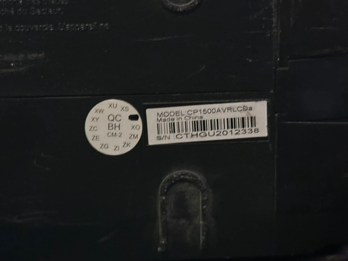 CyberPower 1500VA AVR UPS - photo 4