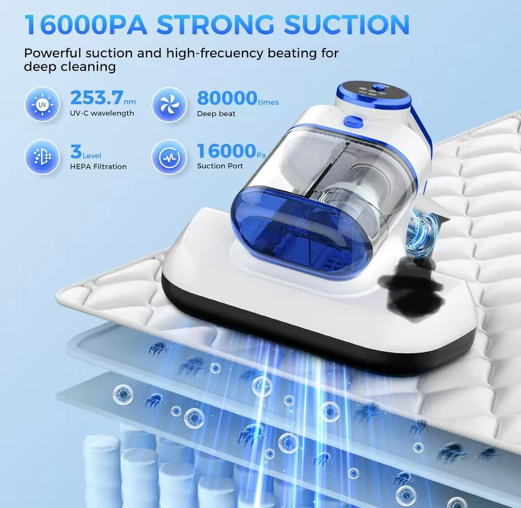 Handheld UV-C Vacuum Cleaner with HEPA Filter - photo 2