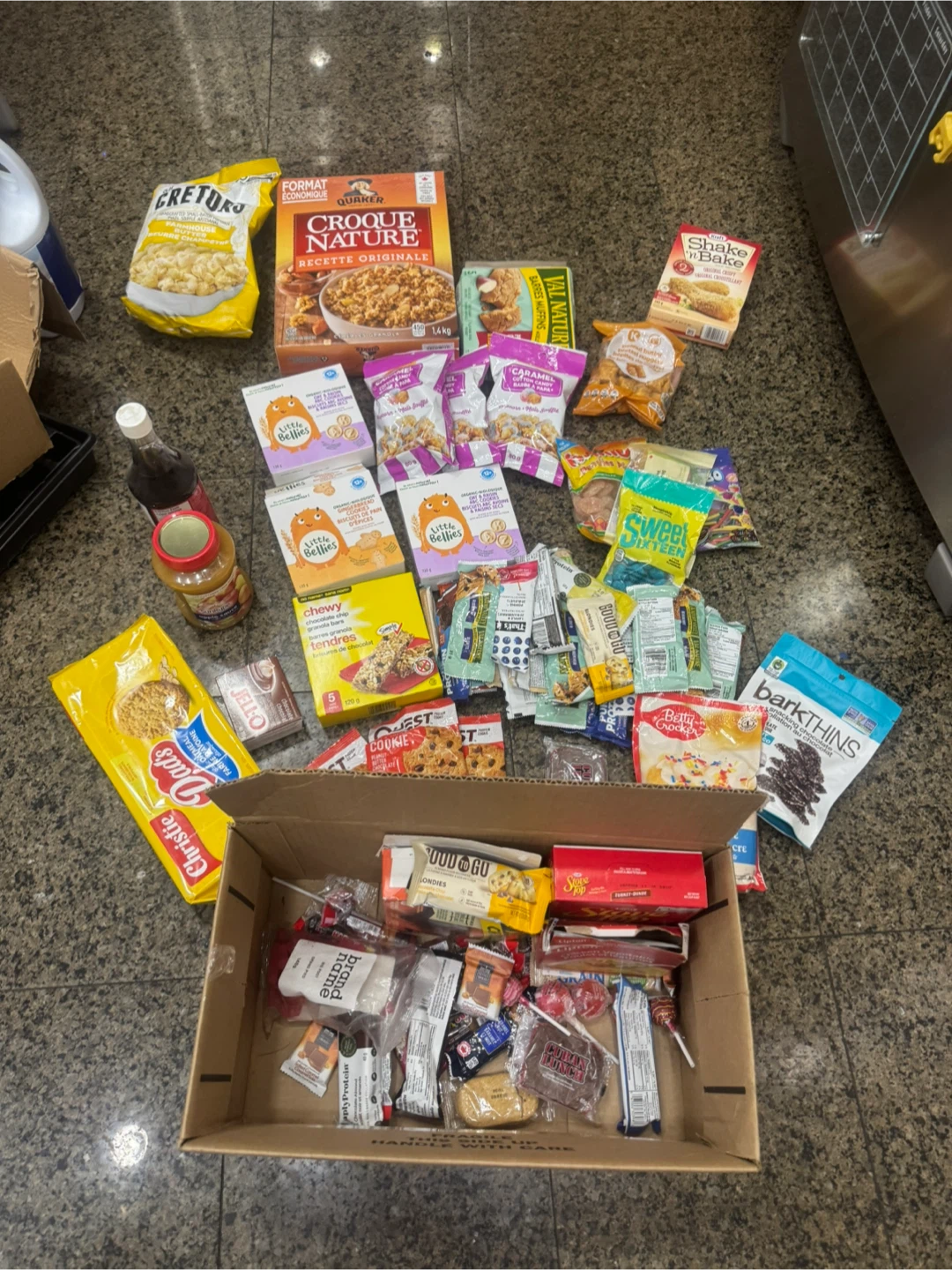 Pantry items past best before