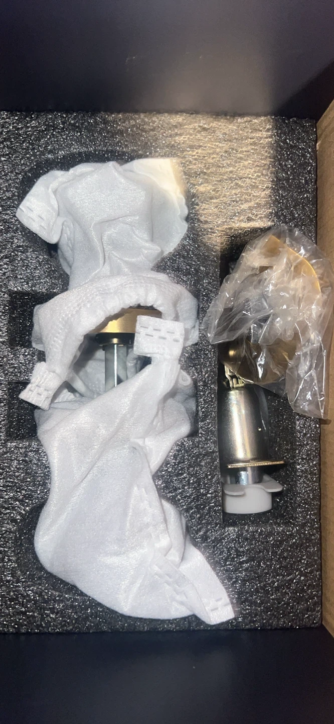 2 Crystal Glass Door Knob Sets - photo 4