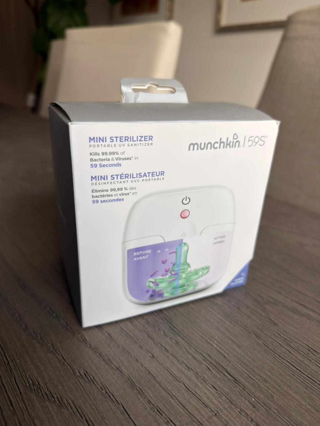 Brand New Sealed Munchkin 59S Mini Sterilizer Portable UV - photo 3