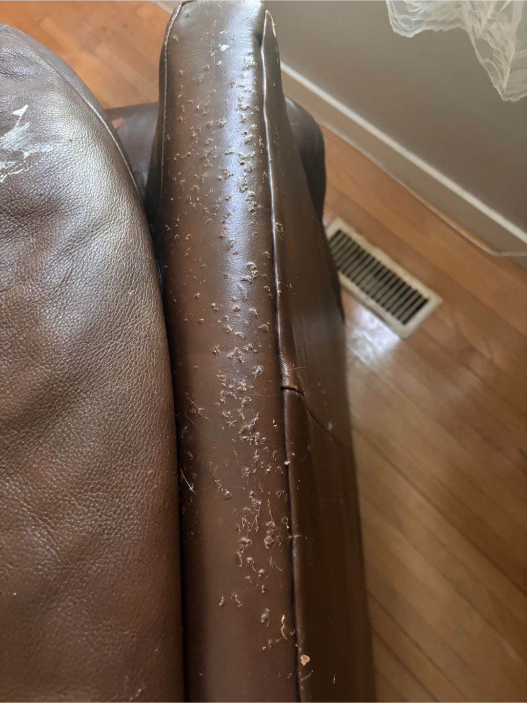 Free leather chair - photo 2