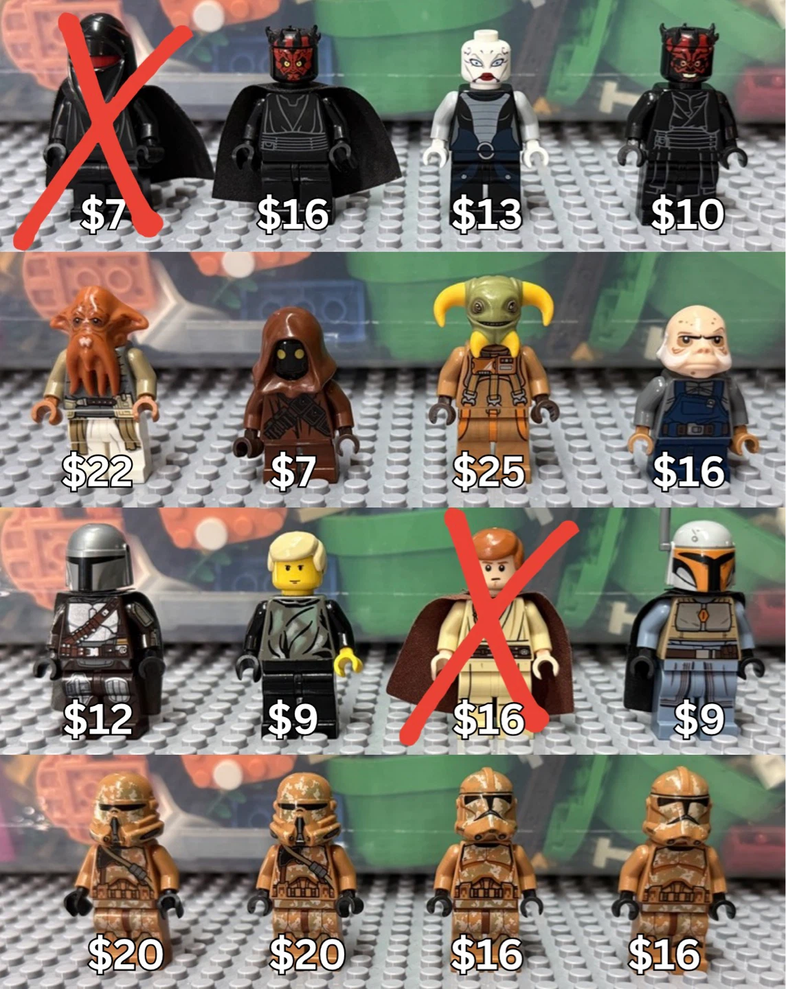 Star Wars LEGO Minifigures