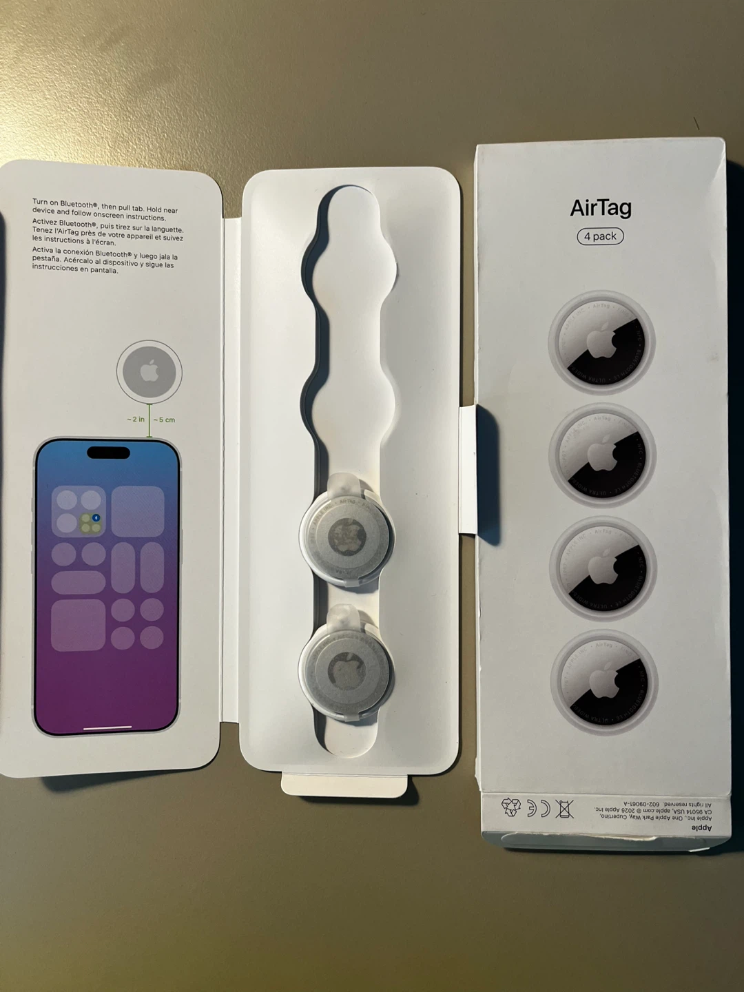 Apple AirTag X 2–brand new - photo 2
