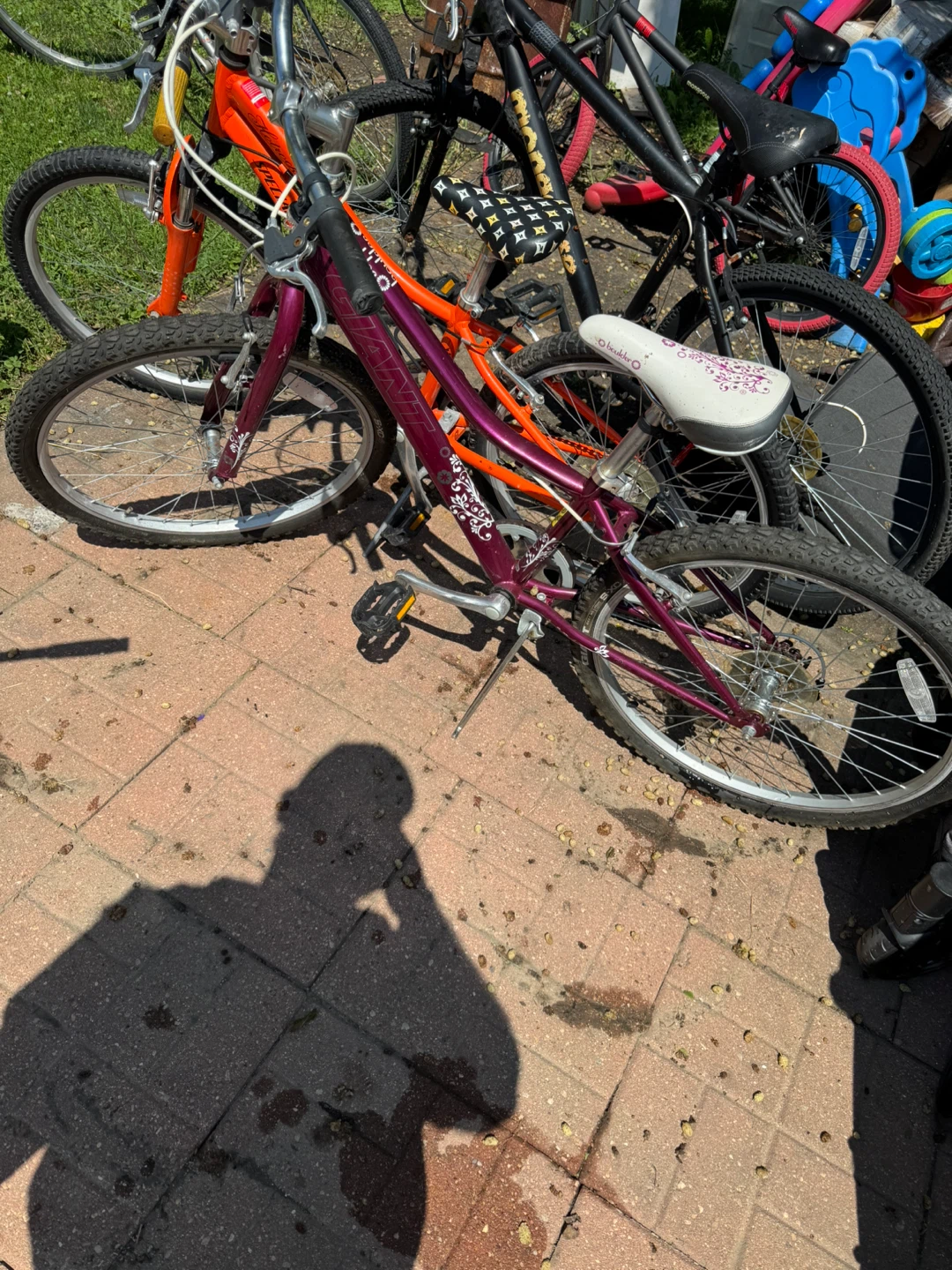 Giant Boulder Purple Mountain Bike
