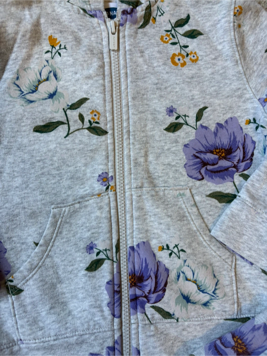 Old Navy Floral Hoodie and Sweatpants Set - photo 3