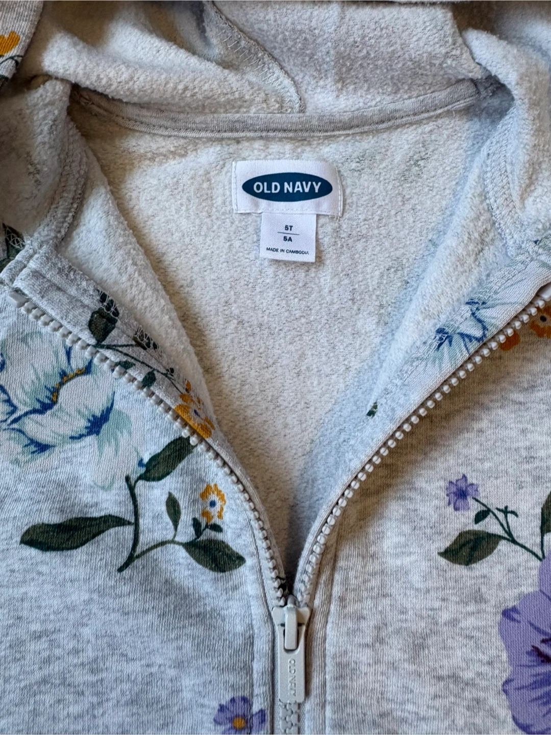 Old Navy Floral Hoodie and Sweatpants Set - photo 4