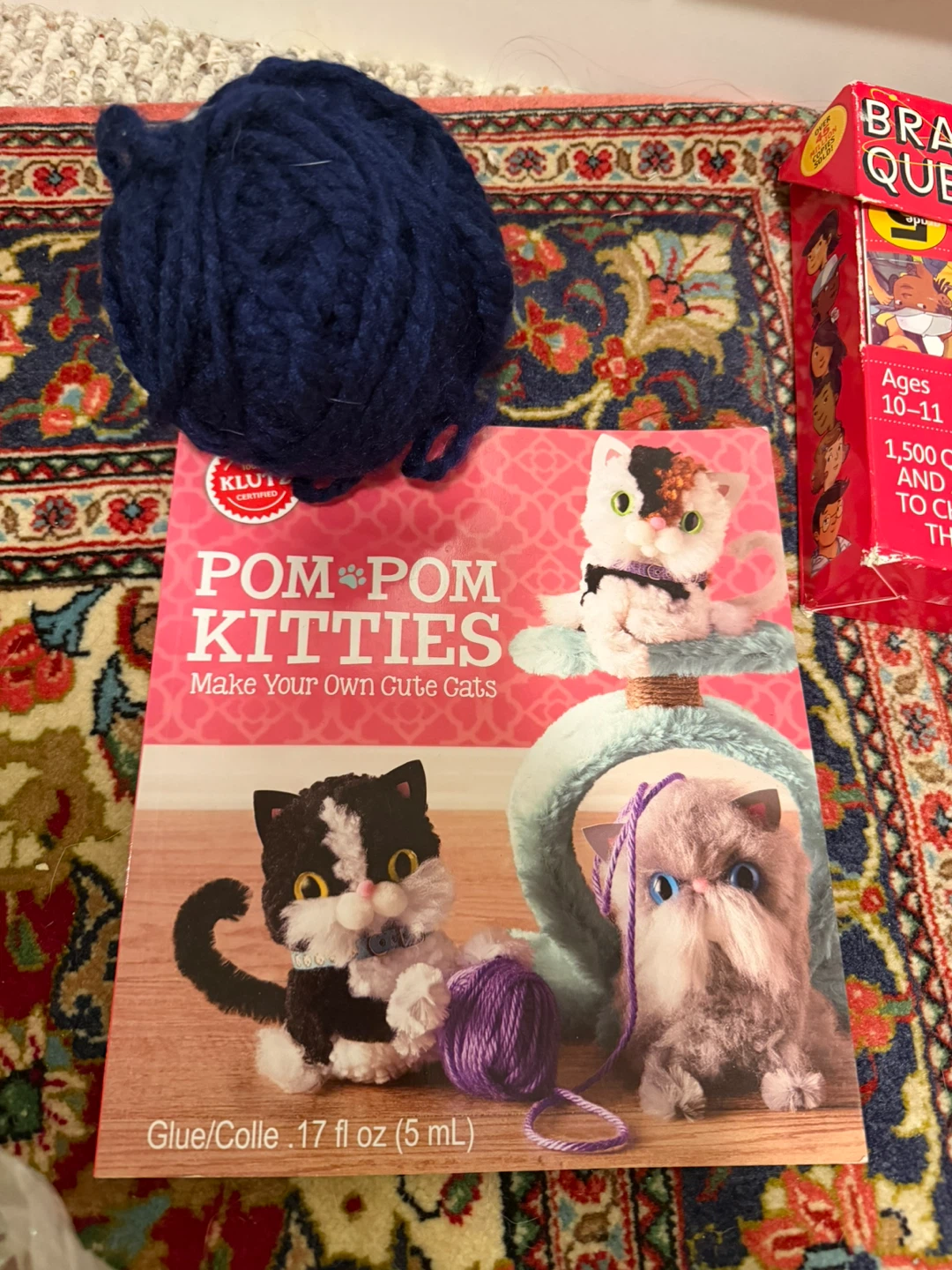 Klutz Pom Pom Kitties Craft Kit