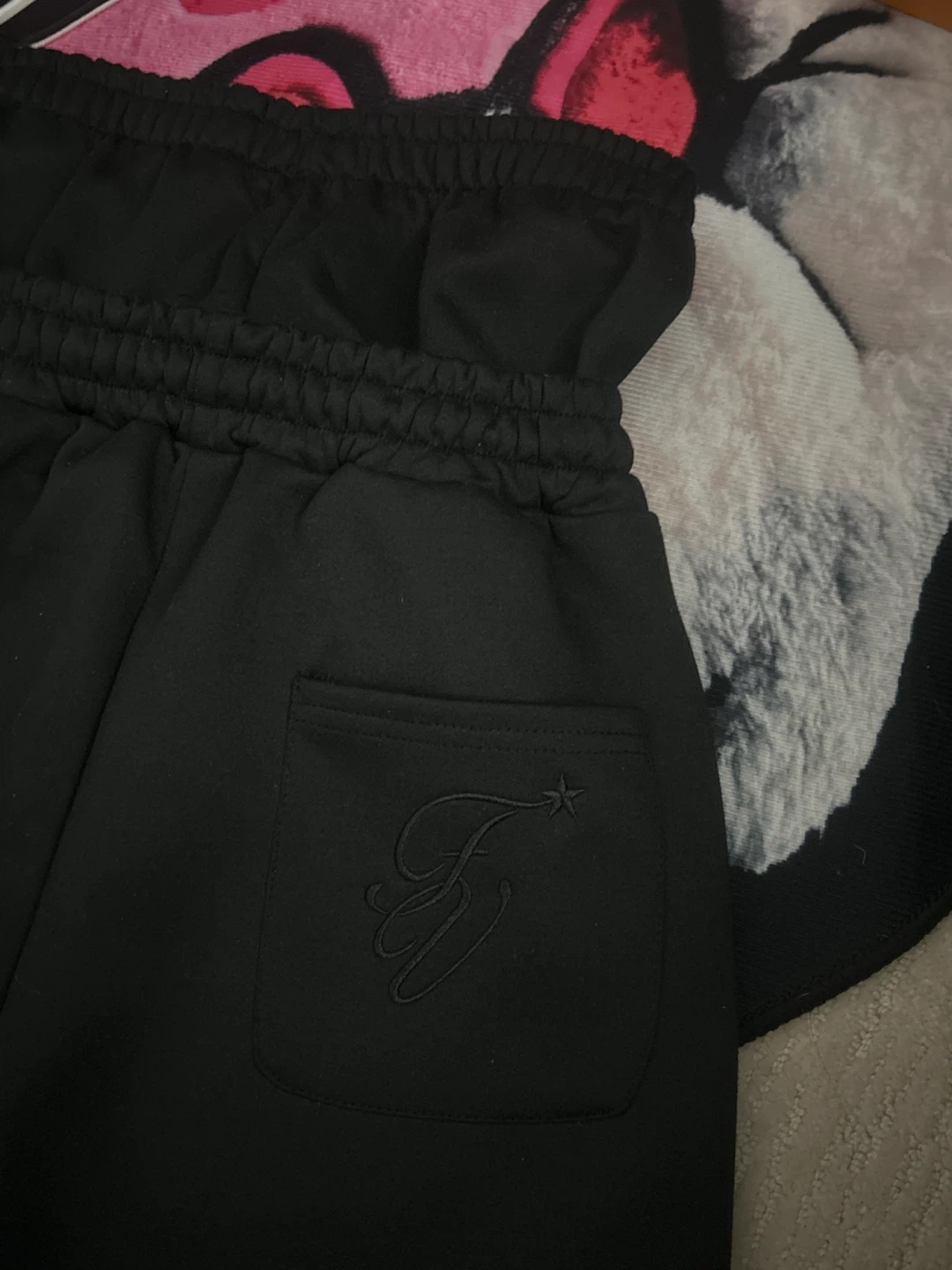 Black double waisted sweatpants - photo 4
