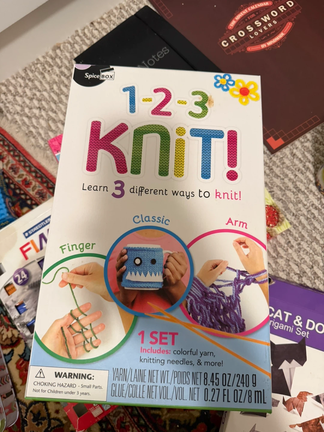 Spice Box 1-2-3 Knit! Craft Kit