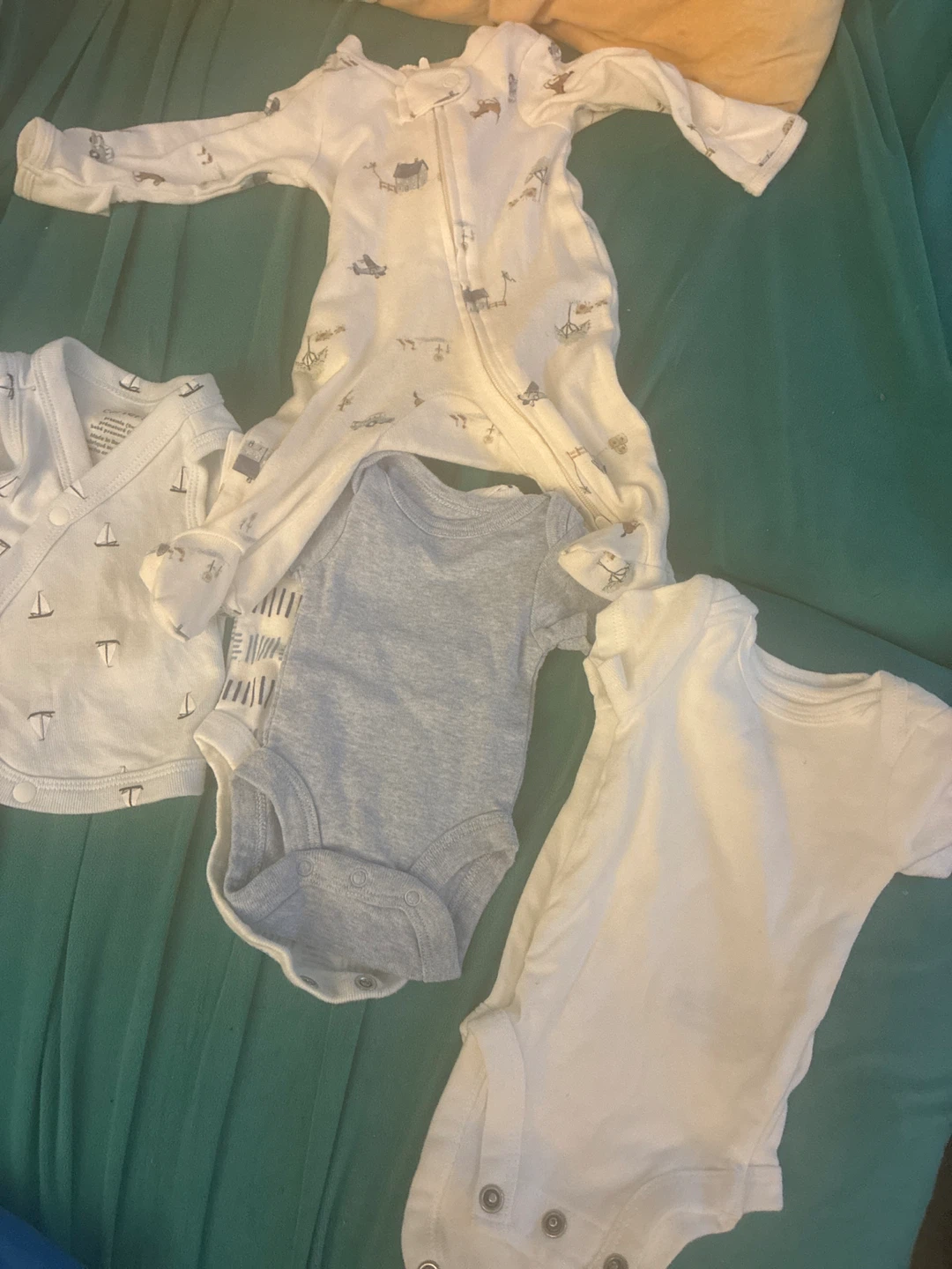 Premie Baby Onesies and Sleepers