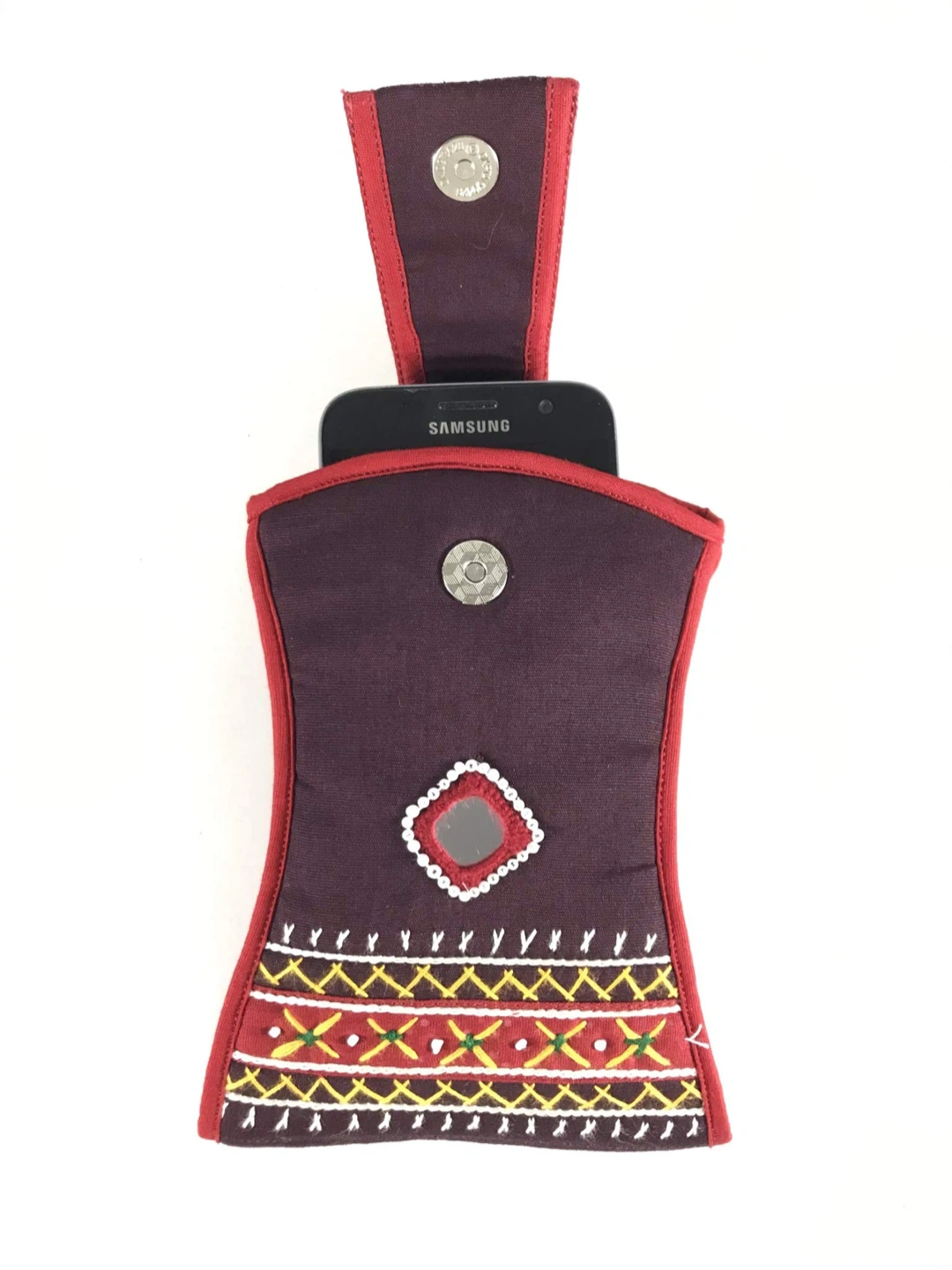 ⚽ Embroidered Phone holder Pouch