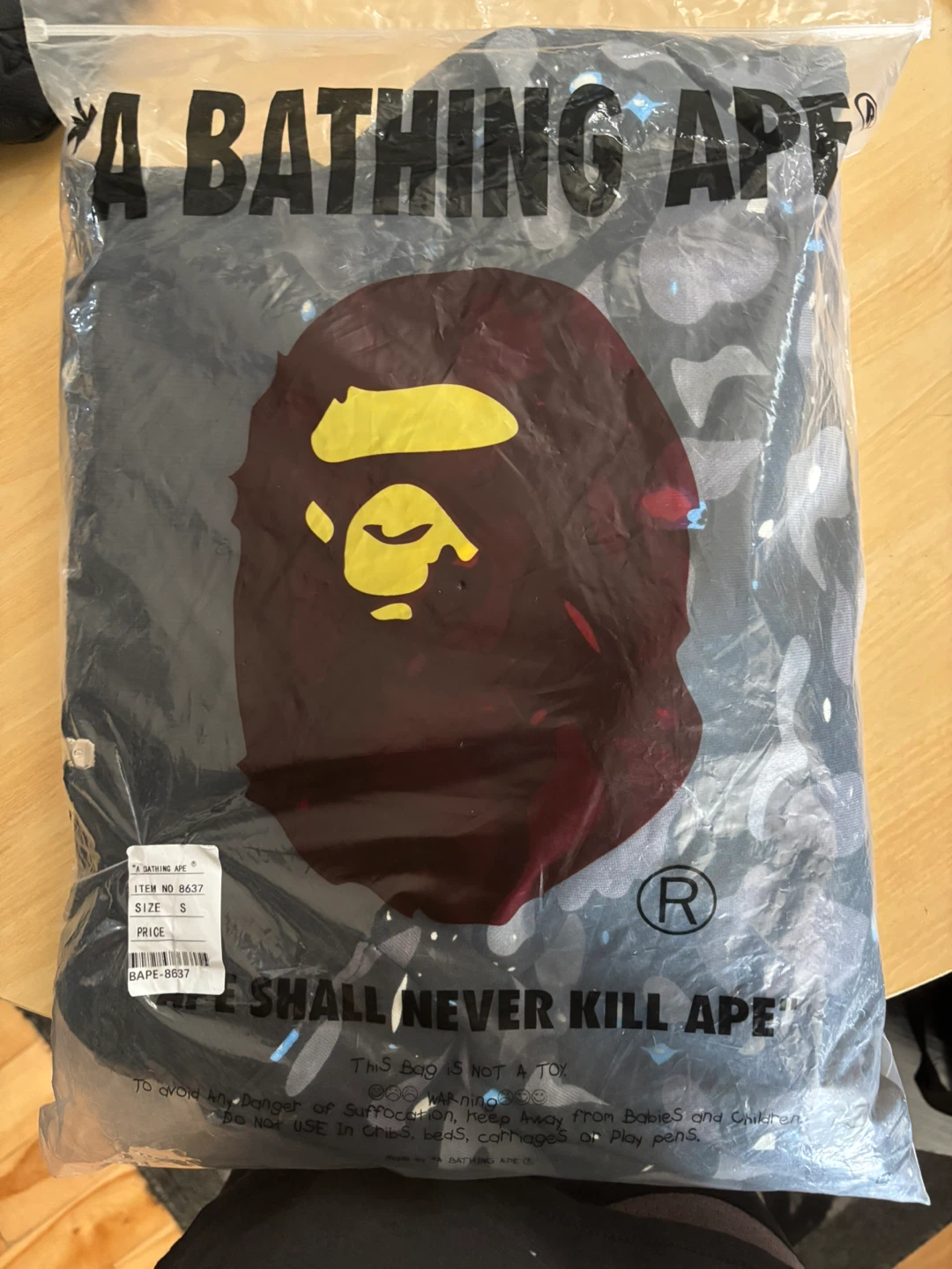 Authentic Bathing Ape Shark Hoodie