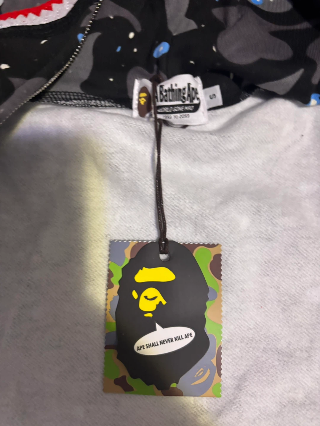 Authentic Bathing Ape Shark Hoodie - photo 2