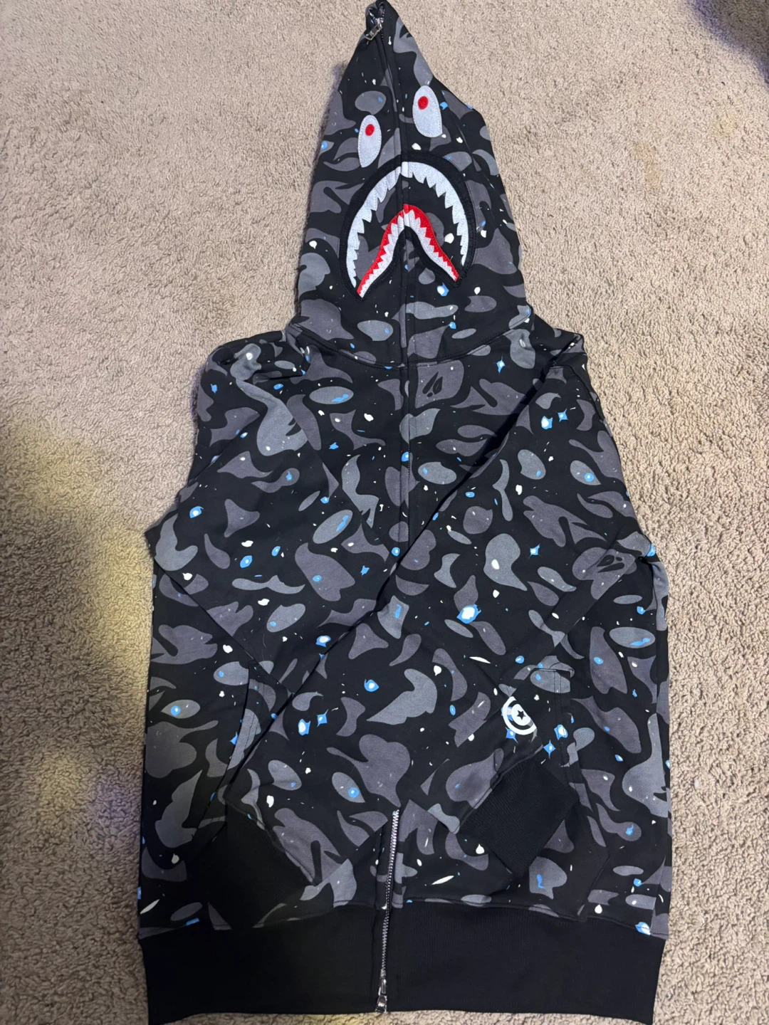 Authentic Bathing Ape Shark Hoodie - photo 3