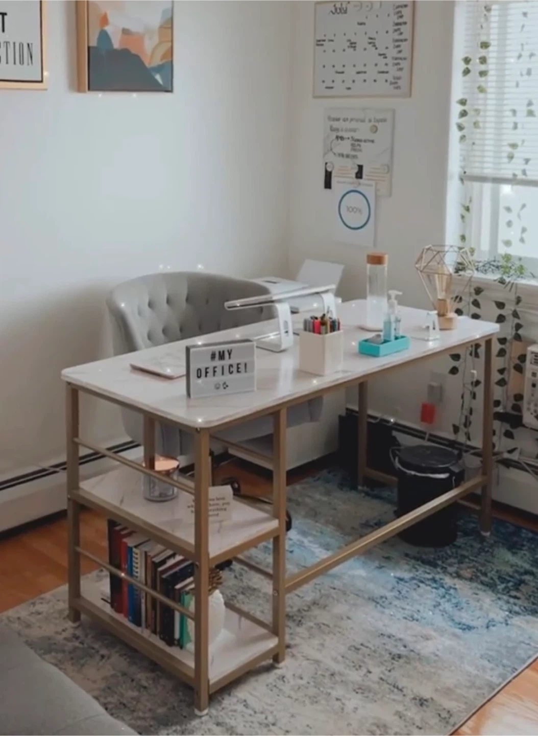 Chair and Office Desk - photo 2
