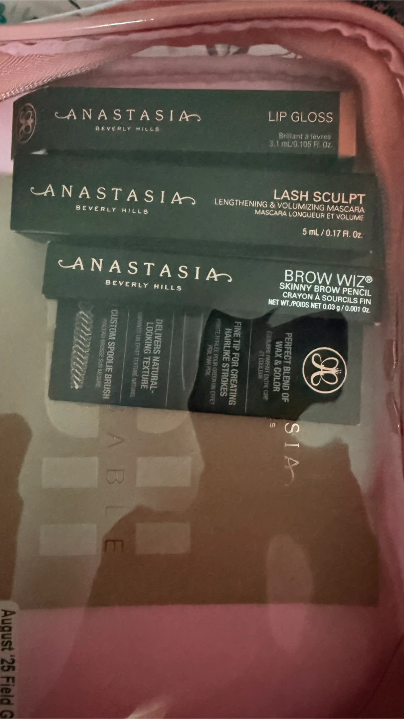 Anastasia Beverly Hills Makeup Bag Set of 3