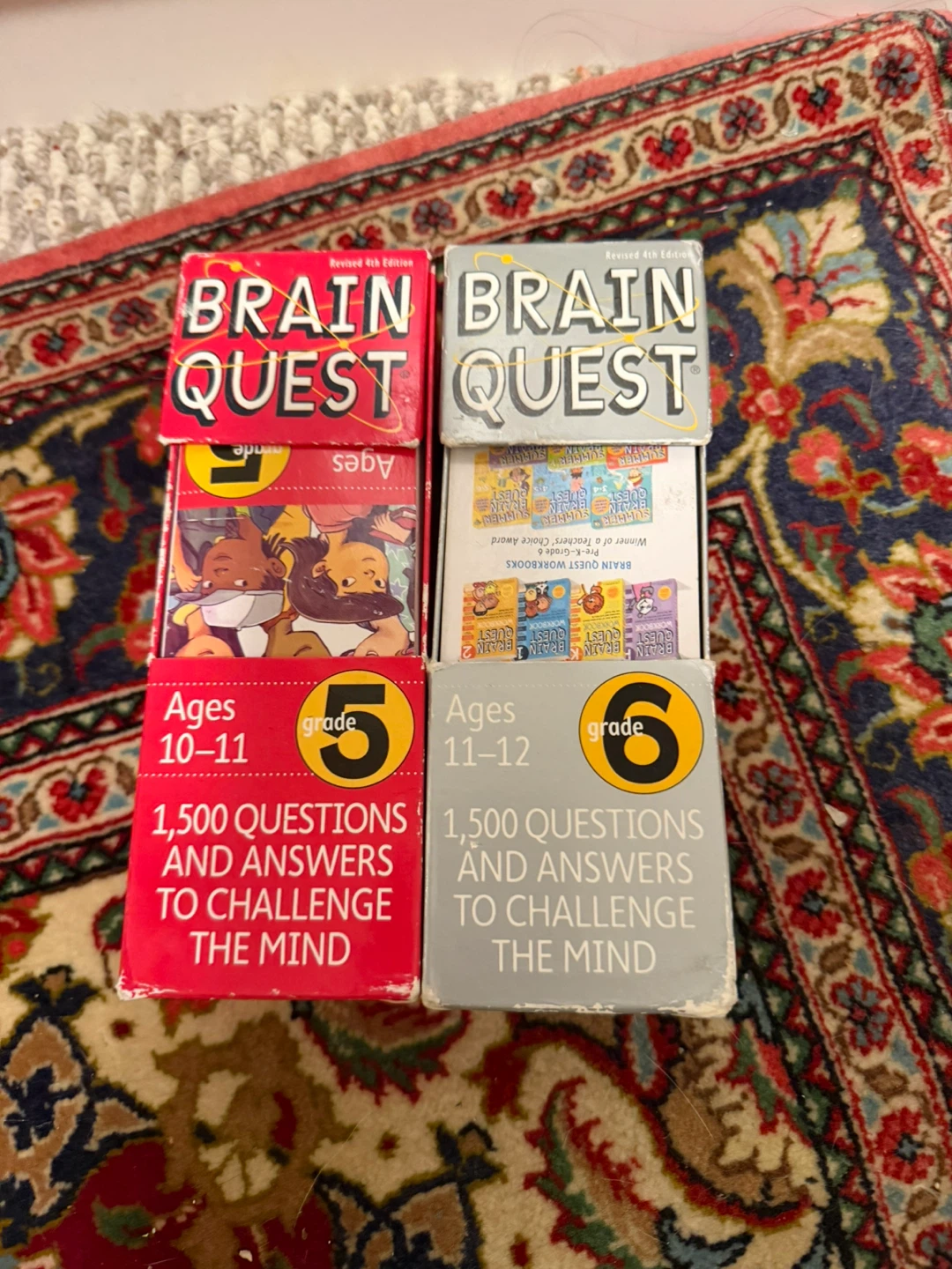 Brain Quest 5th & 6th Grade Question & Answer Games