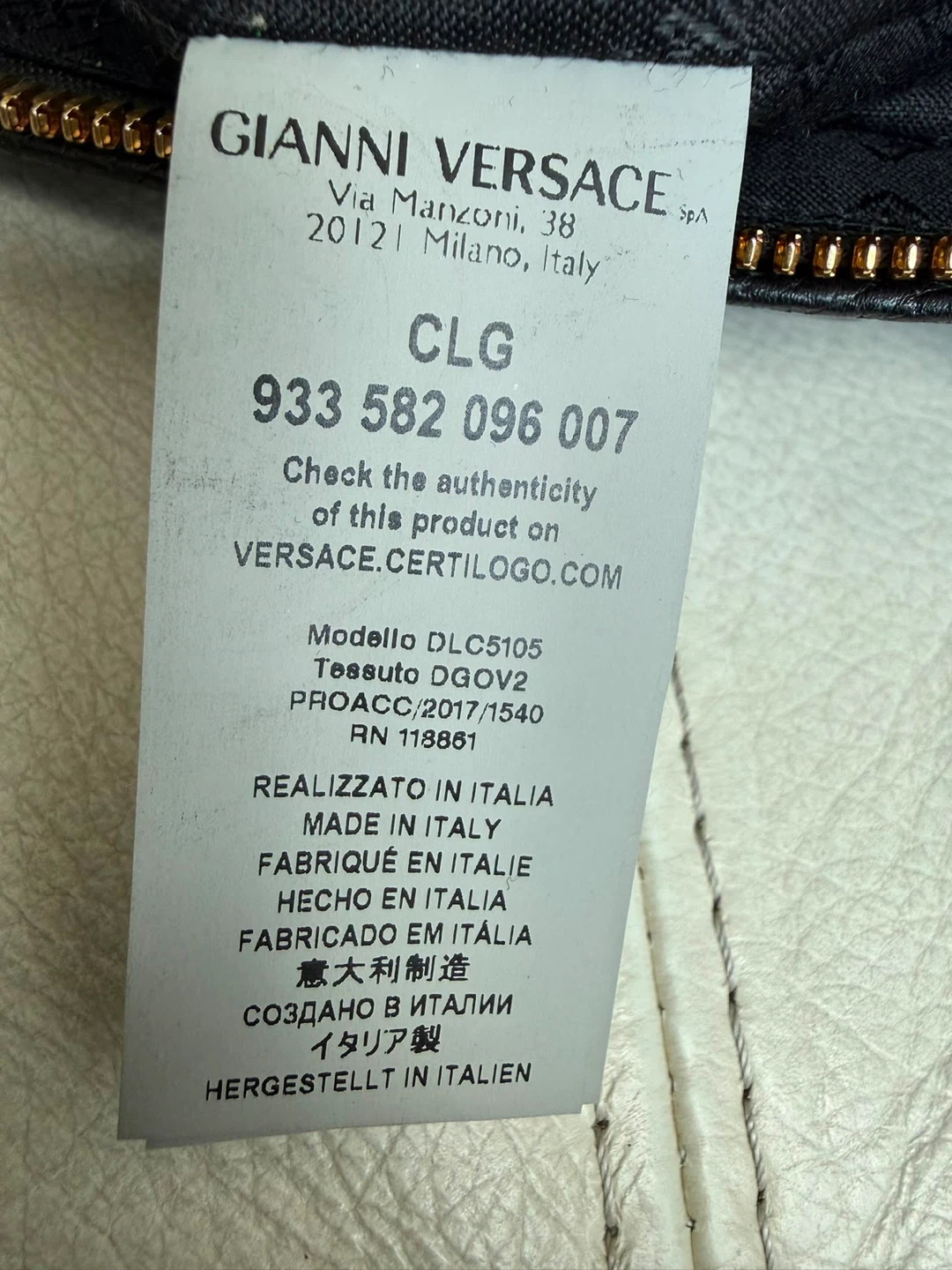 Versace Black Leather Medusa Tote Bag - photo 3