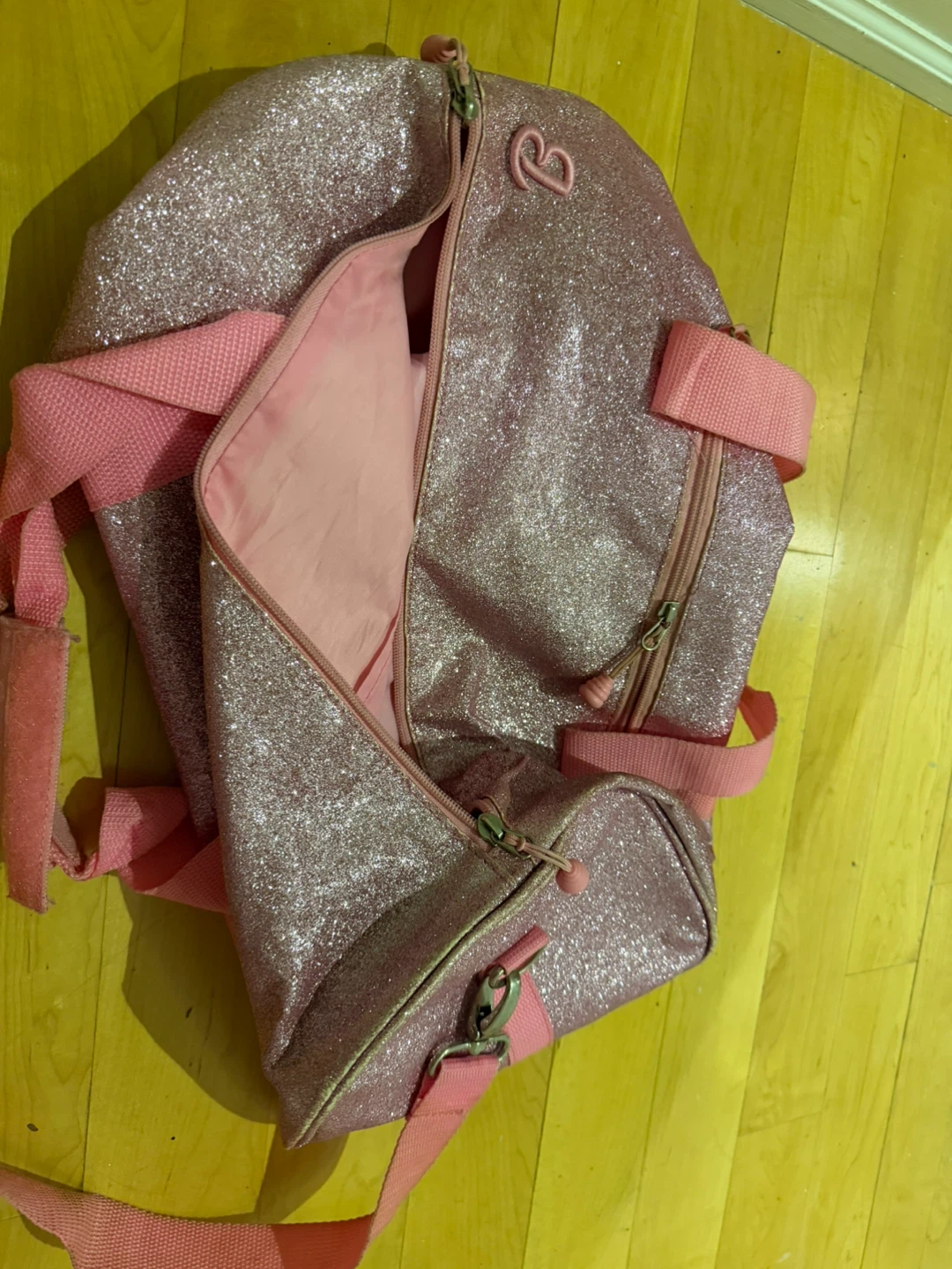 Pink Glitter Duffel Bag - photo 2