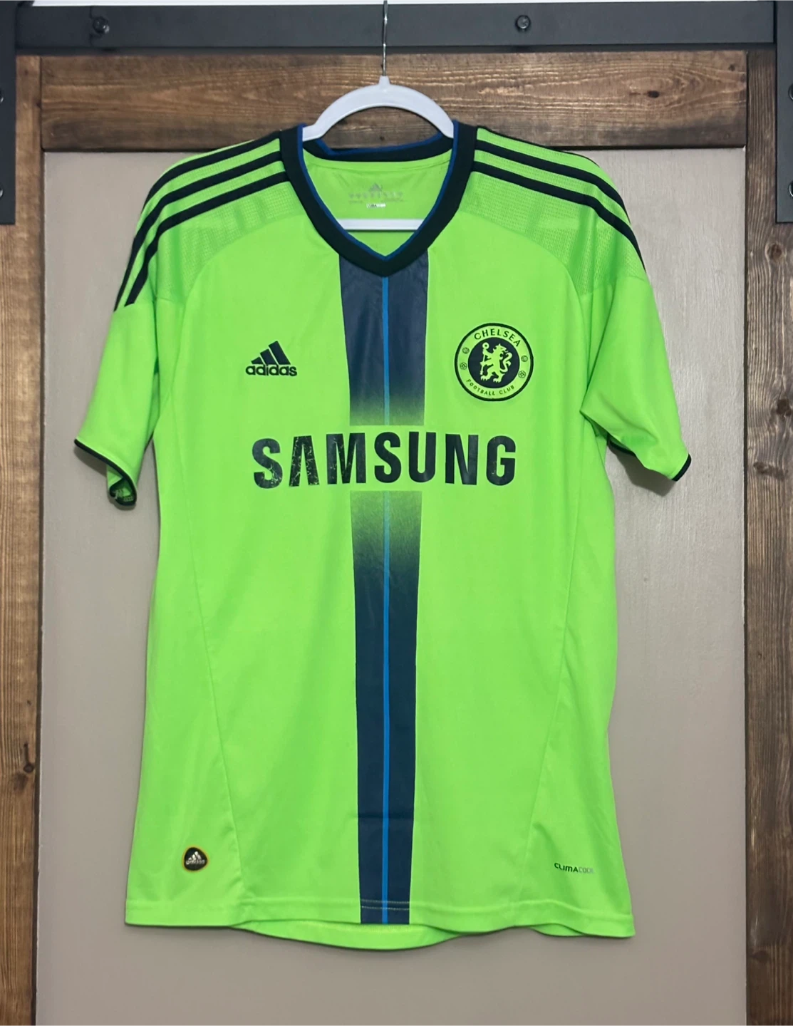 Vintage Adidas Chelsea FC Samsung Jersey 69 SHANSKI