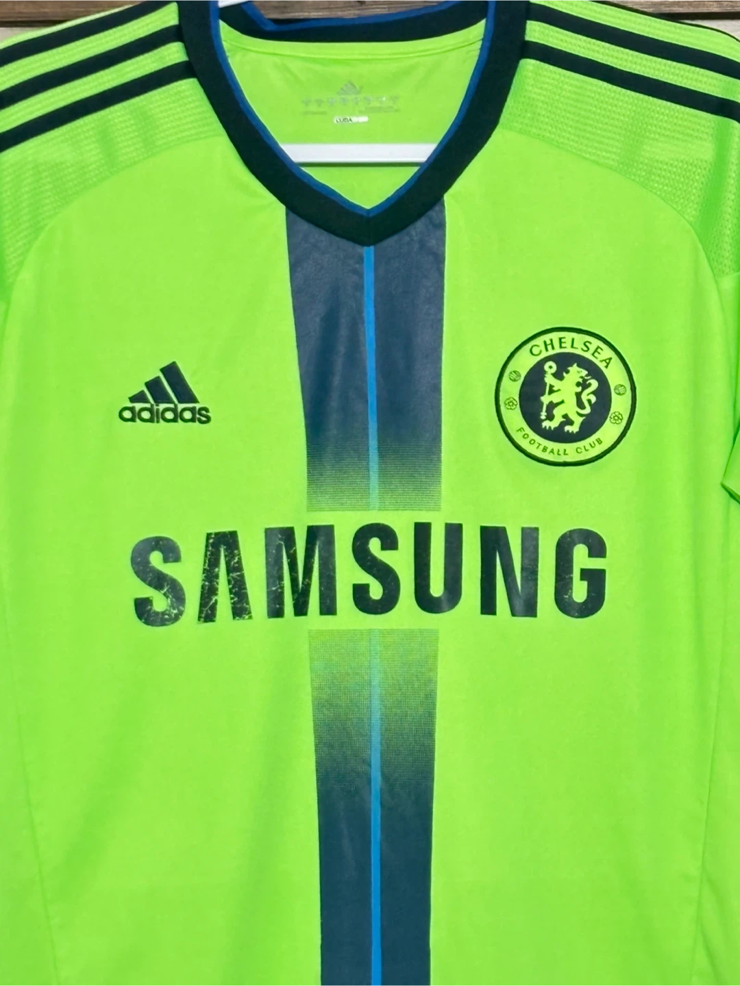 Vintage Adidas Chelsea FC Samsung Jersey 69 SHANSKI - photo 2