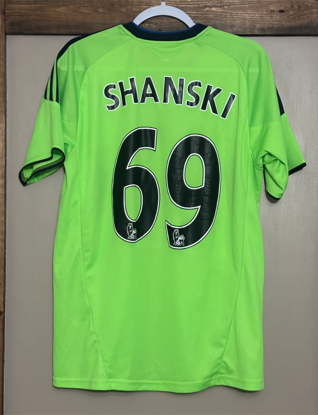 Vintage Adidas Chelsea FC Samsung Jersey 69 SHANSKI - photo 3