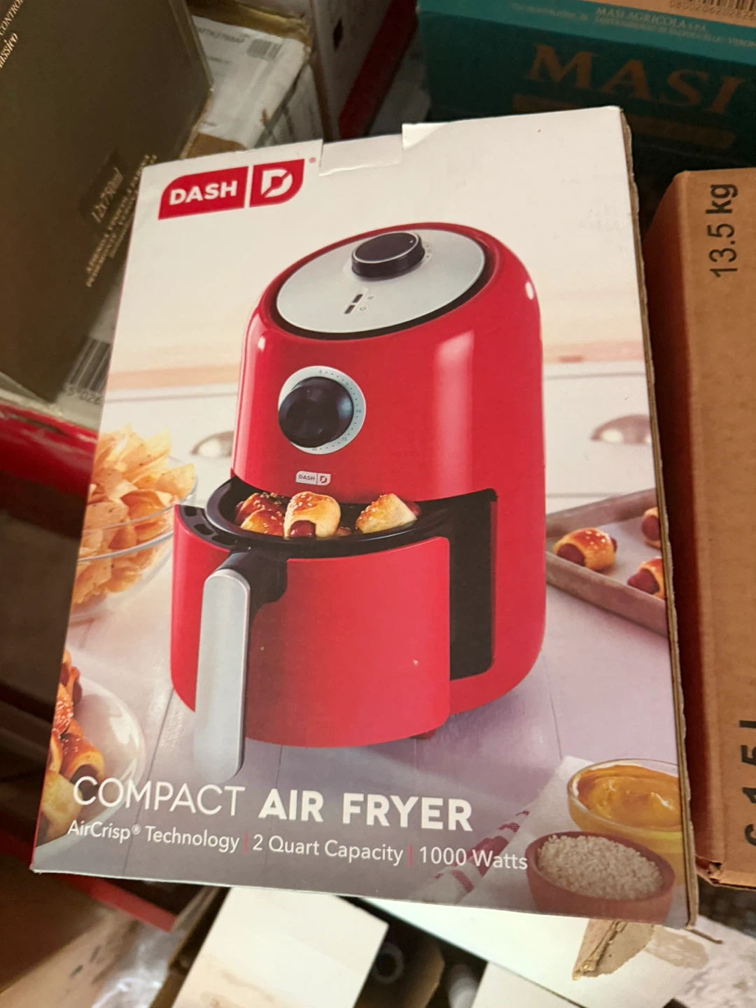 Dash Compact Air Fryer - Red