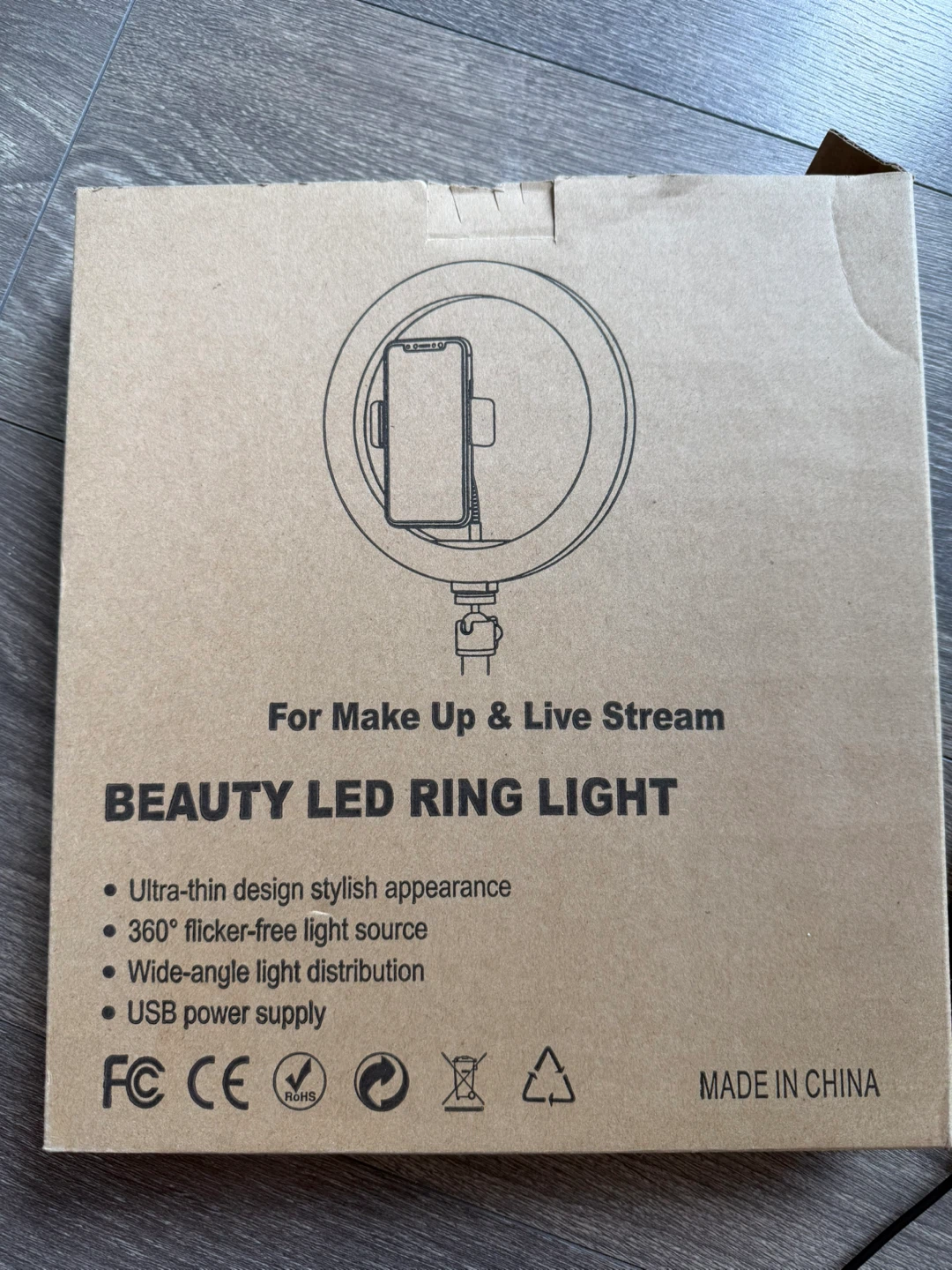 Beauty LED Ring Light for Makeup & Live Stream - photo 2