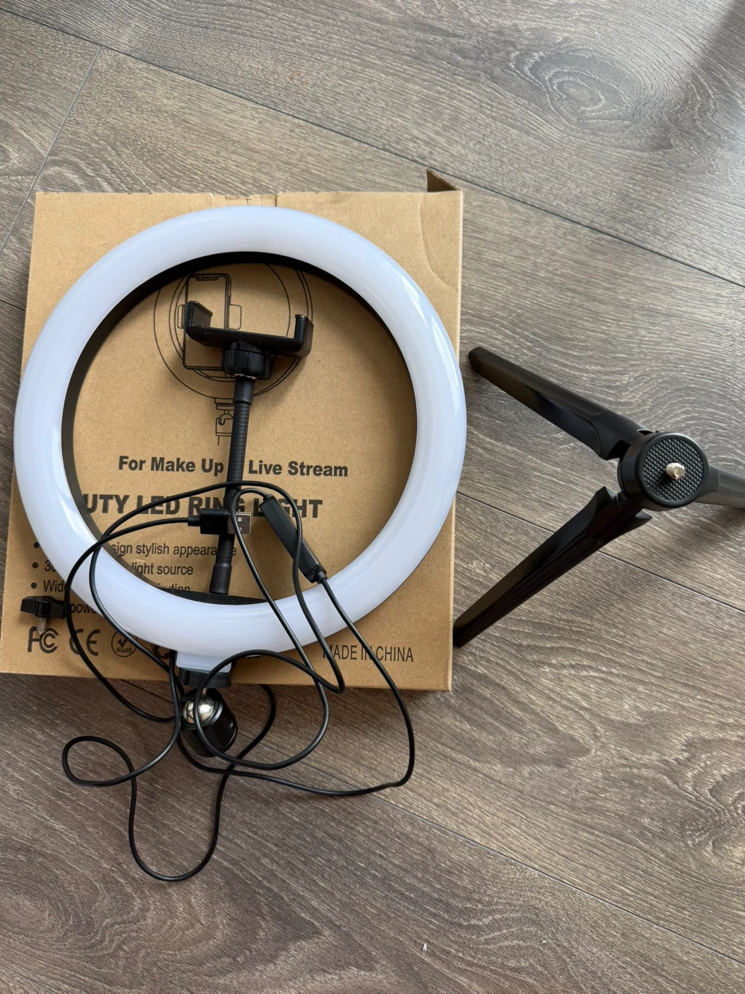 Beauty LED Ring Light for Makeup & Live Stream
