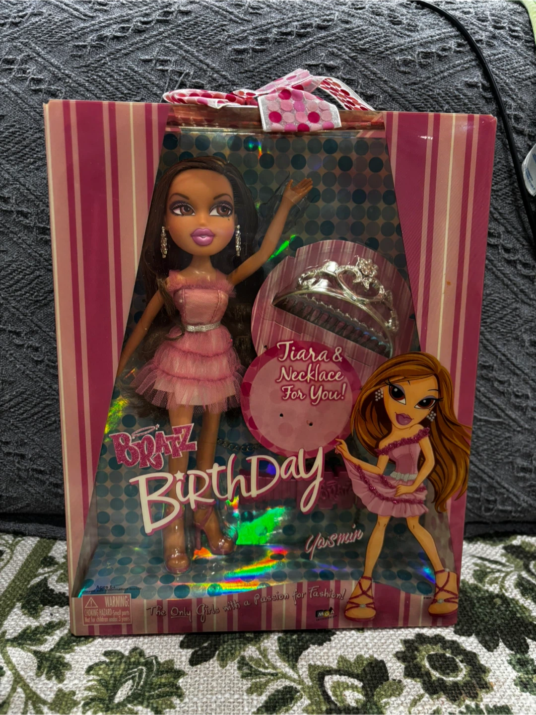 Bratz Birthday Yasmin Doll with Tiara & Necklace