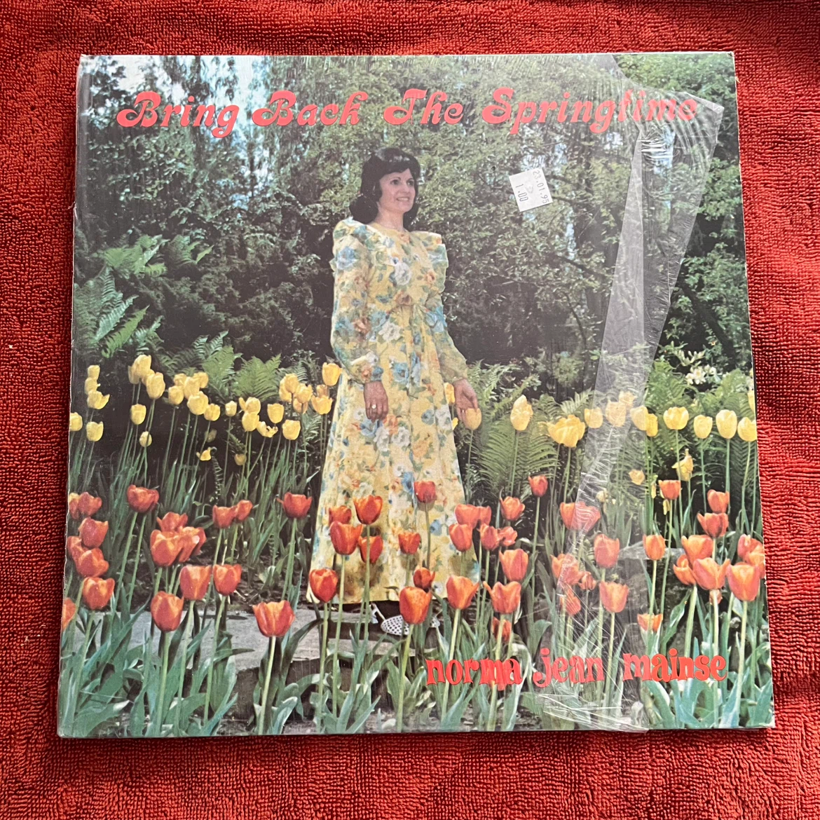 Bring Back The Springtime Vinyl Record by Norma Jean Malpass