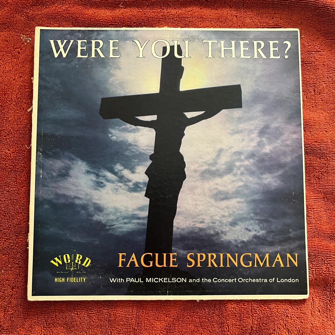 Fague Springman Were You There? Vinyl Record