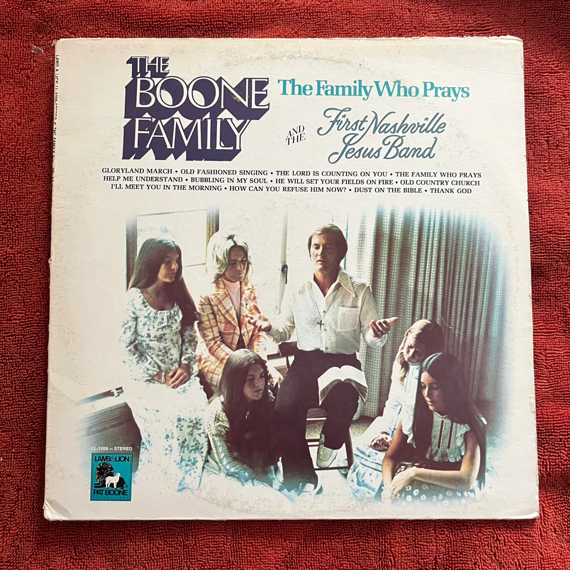 The Boone Family & Nashville The Family Who Prays Vinyl Record