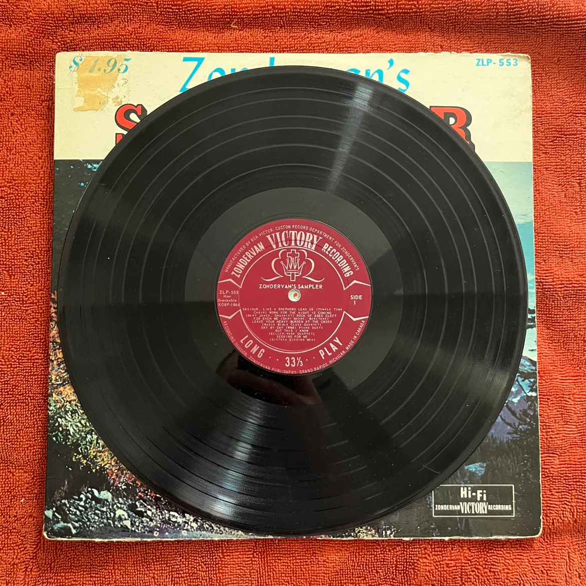 Zondervan's Sampler Vinyl Record - photo 2