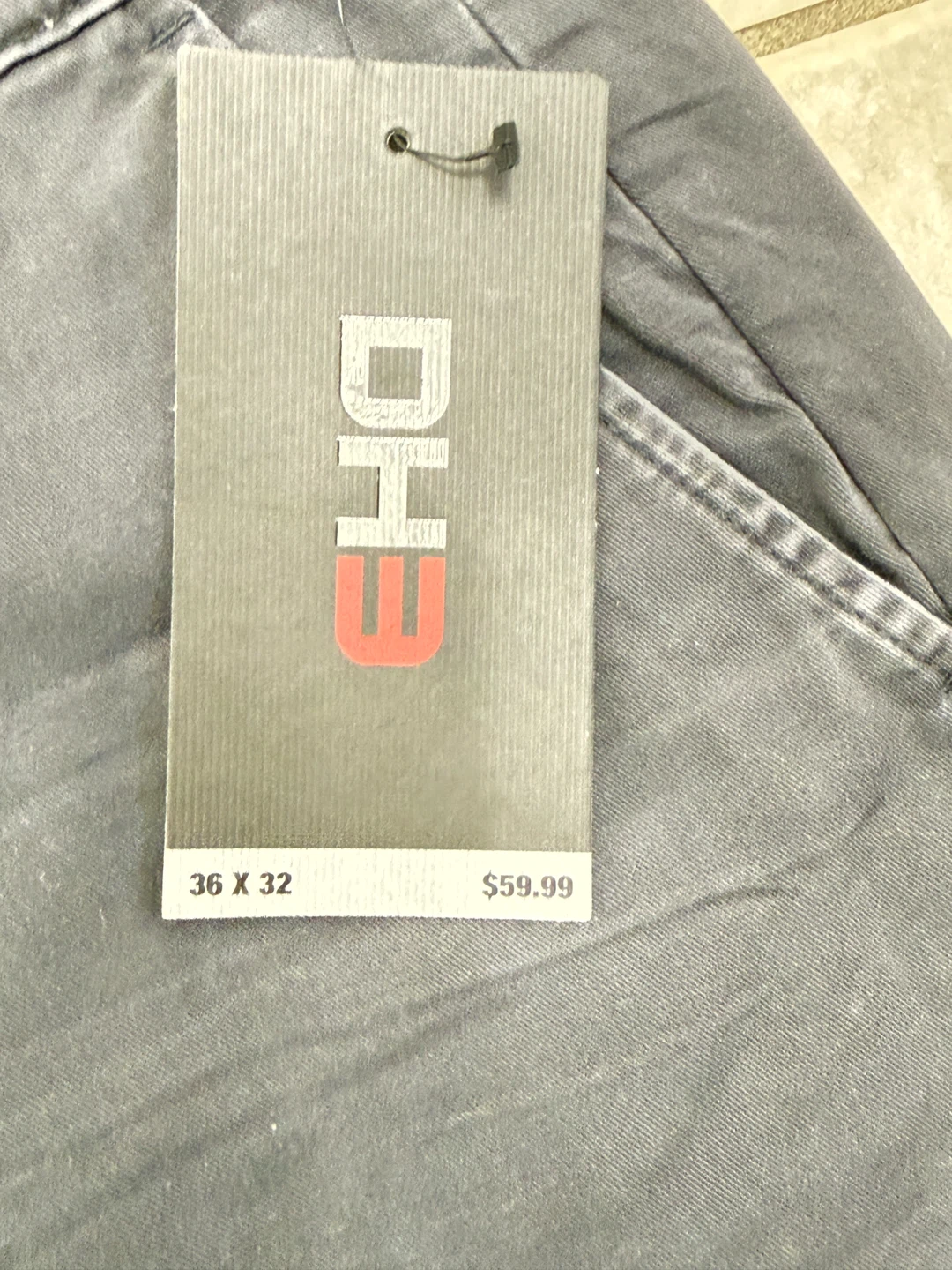 DH3 Men's Grey Pants 36 x 32 - photo 2