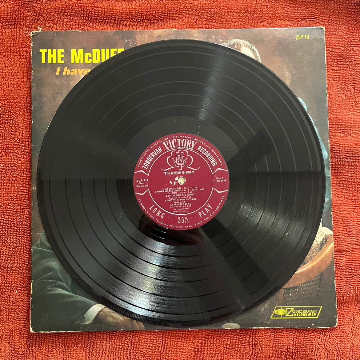 The McDuff Brothers I Have A Song To Sing Vinyl Record - photo 2