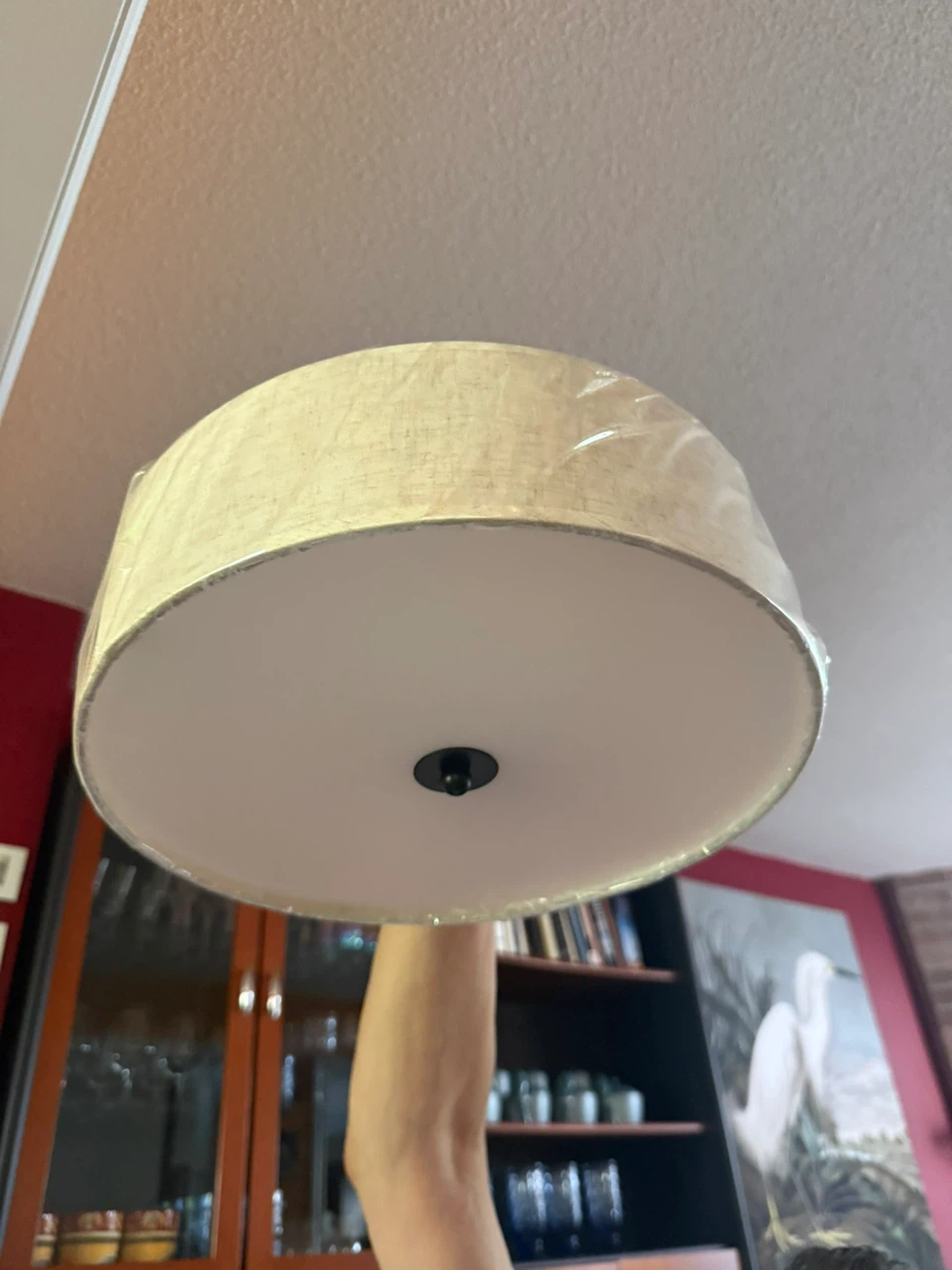 DEAL! Drum Flush Mount Ceiling Light Fixture - photo 2