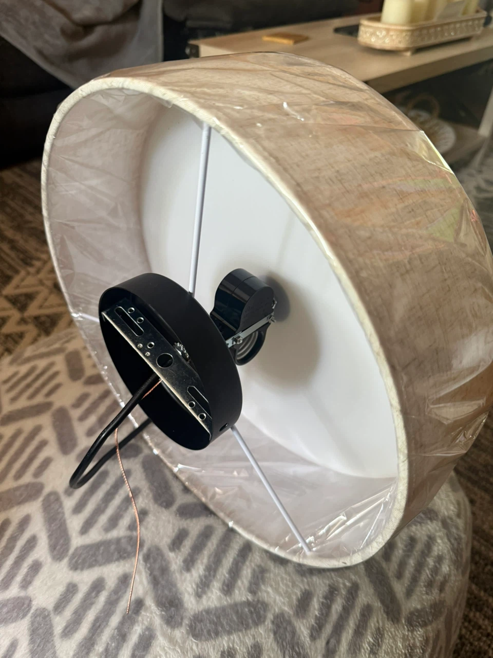 DEAL! Drum Flush Mount Ceiling Light Fixture - photo 3