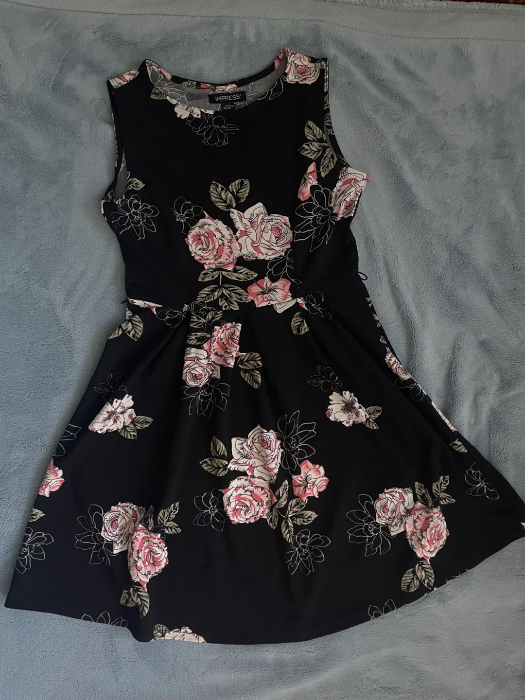 Impress! Floral Sleeveless Dress