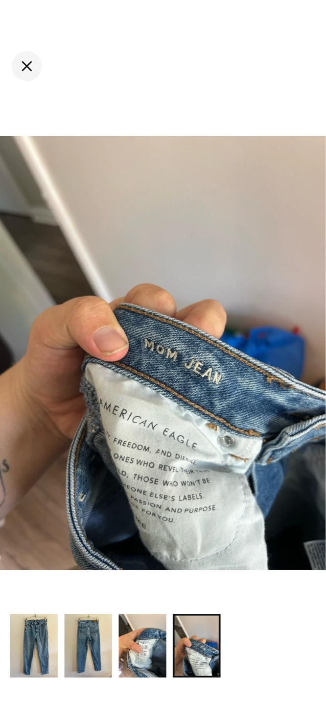 American Eagle Mom Jeans - Size 0 - photo 4