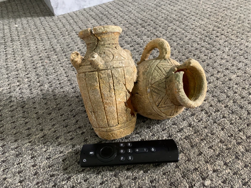 Aquarium Decor Vintage Decorative Amphora Vases