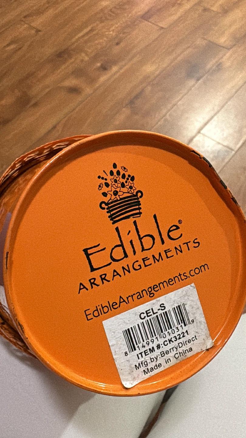 ⚽ Orange Edible Arrangements Basket(one) - photo 4