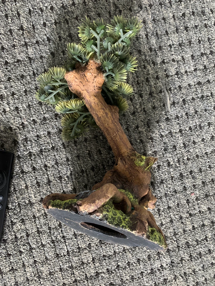 Artificial Bonsai Tree Aquarium Decoration - photo 3
