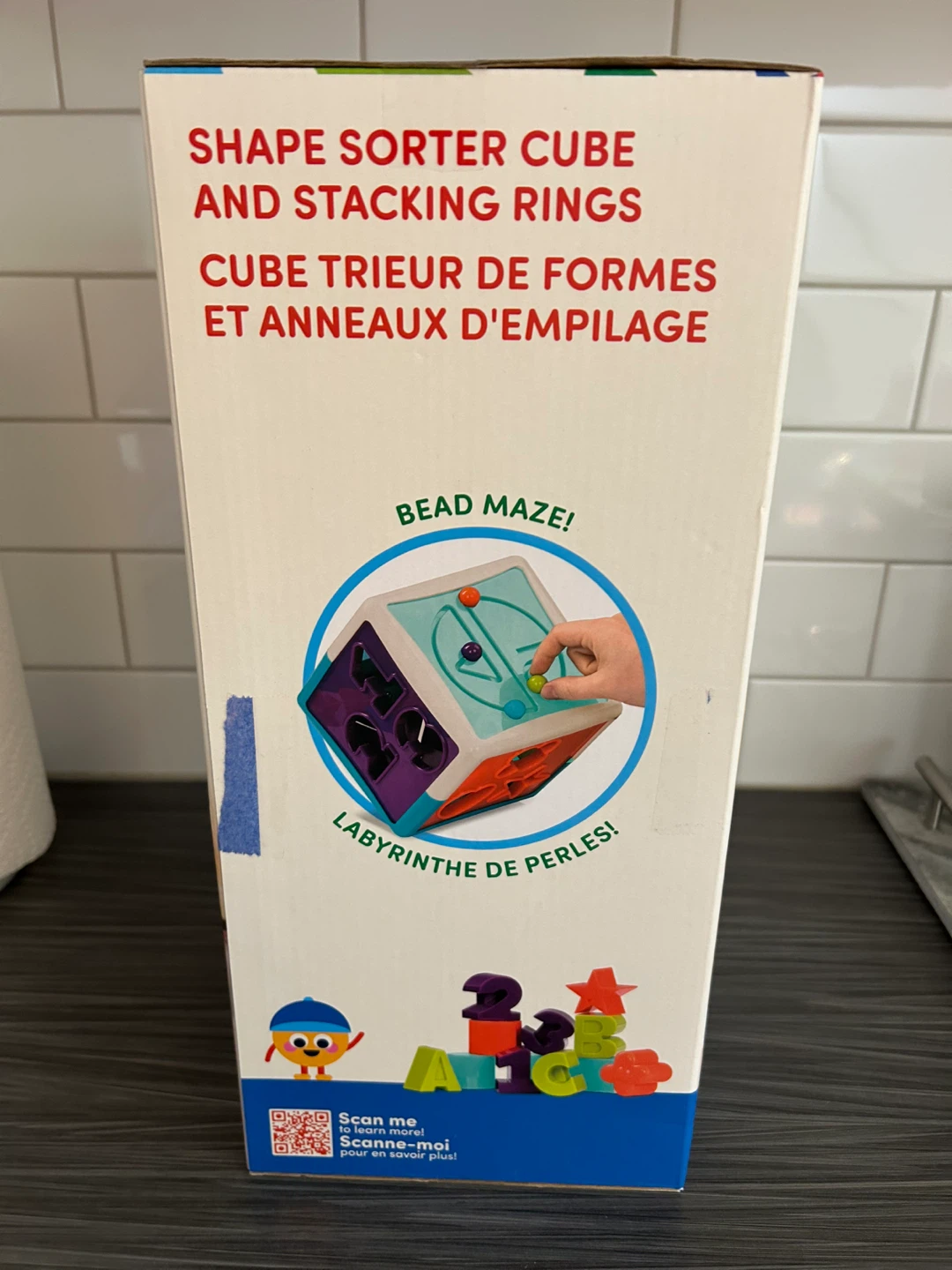 NEW! Shape Sorter Cube and Stacking Rings - photo 3